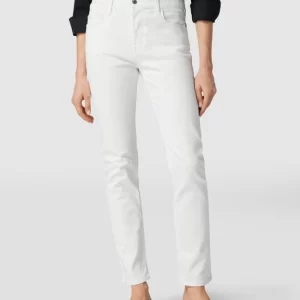 Emporio Armani Mid Rise Jeans Im Regular Fit – Ecru 13