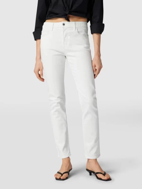 Emporio Armani Mid Rise Jeans Im Regular Fit – Ecru 5