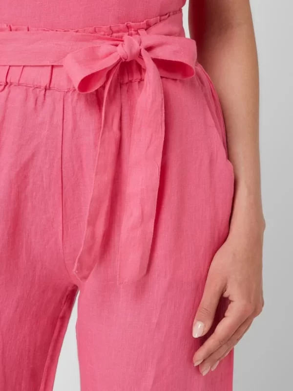 Frieda & Freddies Culotte Aus Leinen – Pink 4