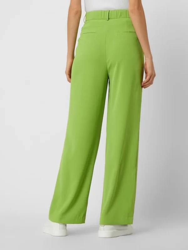 Minus Bundfaltenhose Aus Krepp Modell ‚Velia‘ – Apfelgrün 6