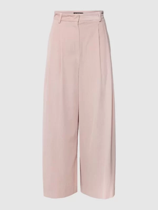 Weekend Max Mara Culotte Aus Cord Mit Bundfalten Modell ‚ACINO‘ – Hellrosa 3