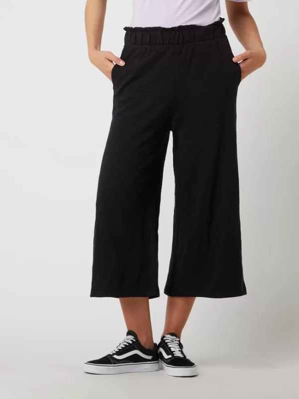 Edc By Esprit Culotte Aus Slub Jersey – Schwarz 5