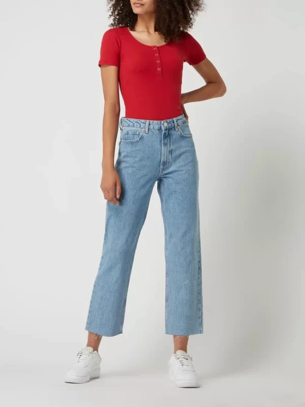 REVIEW Straight Fit Jeans Aus Baumwolle – Jeans 1