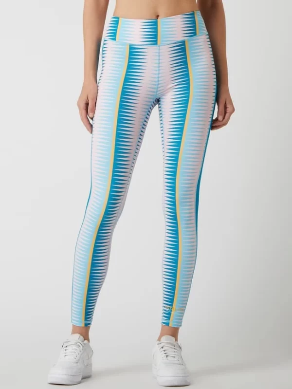 Delicate Love Leggings Mit Allover-Muster Modell ‘Nadi’ – Türkis 5