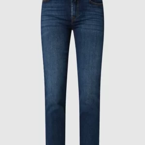 7 For All Mankind Straight Fit Jeans Aus Baumwolle – Dunkelblau 9