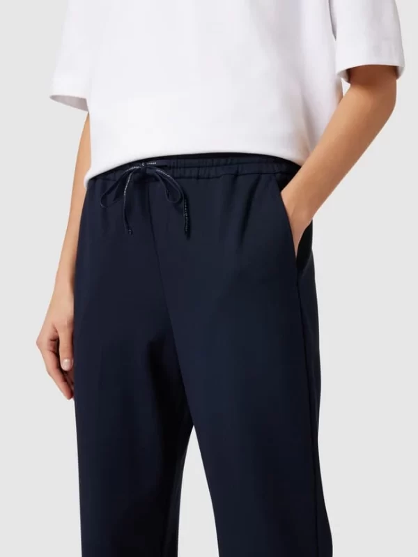 Tommy Hilfiger Lounge-Hose Aus Viskose-Mix – Marineblau 4