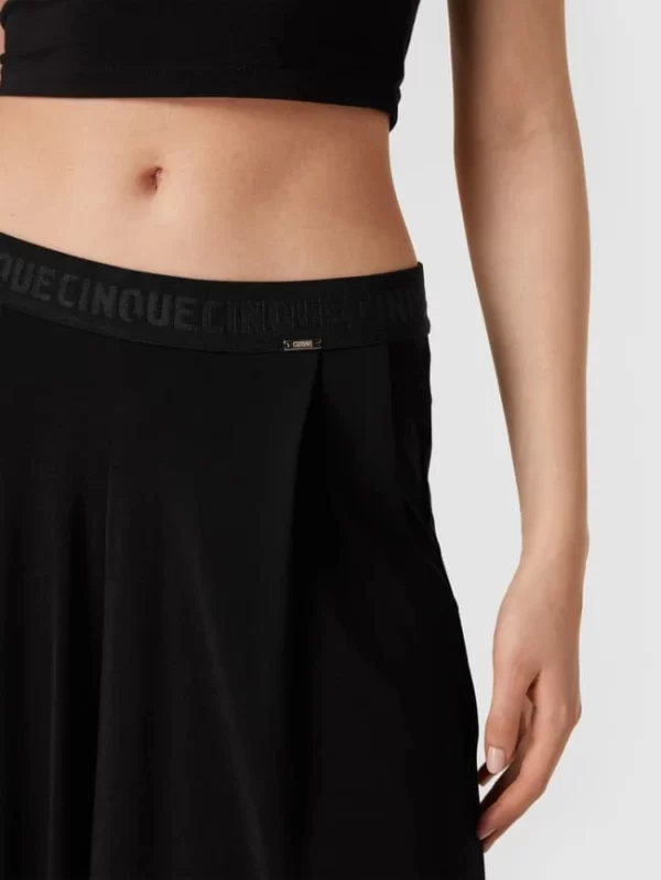 Cinque Culotte Mit Label-Detail – Schwarz 4