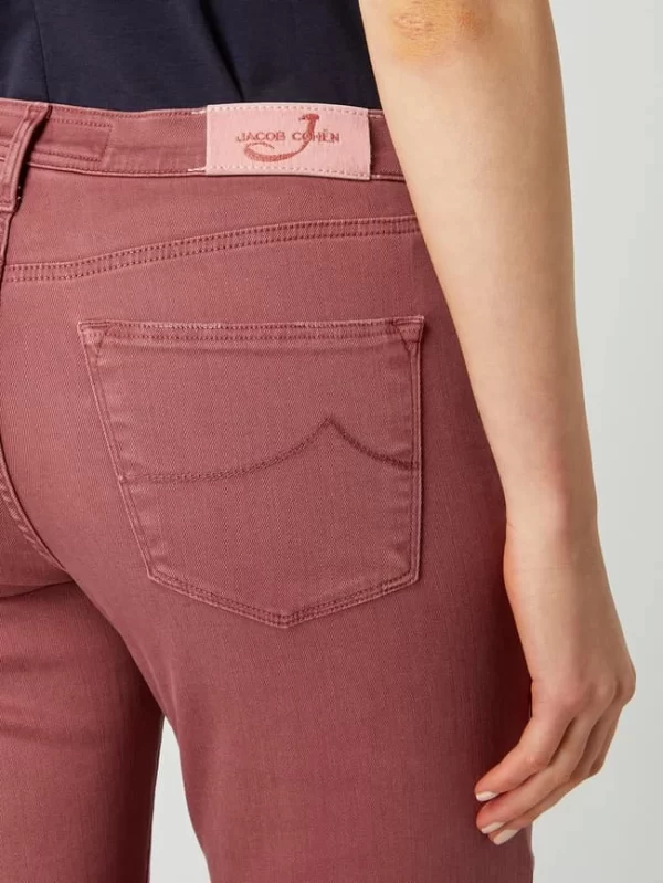 Jacob Cohen Straight Fit Jeans Mit Stretch-Anteil Modell ‘Kimberly’ – Altrosa 4