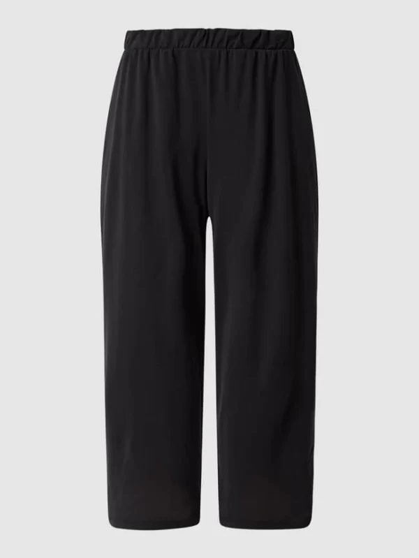 Vila Culotte Aus Modalmischung – Schwarz 3