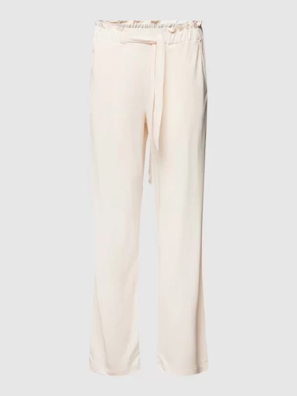 Esprit Stoffhose Mit Elastischem Bund – Beige 3