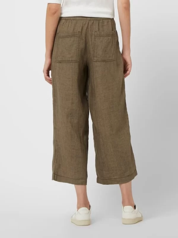 S.Oliver RED LABEL Culotte Aus Leinen – Khaki 6