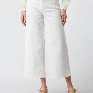 Q/S Designed By High Rise Culotte Aus Denim – Ecru 13