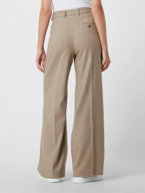SEDUCTIVE Bundfaltenhose Aus Wollmischung Modell ‘Cercia’ – Beige 6