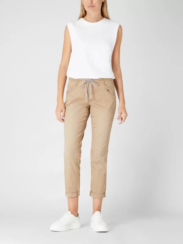 Tom Tailor Tapered Relaxed Fit Culotte Mit Stretch-Anteil – Cognac 1