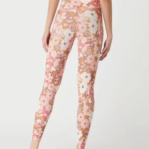 Aerie Sportleggings Mit Floralem Muster – Rosa 15