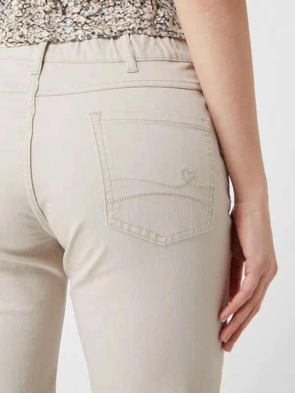 Zerres Straight Fit Jeans Mit Stretch-Anteil Modell ‘Greta’ – Kitt 4