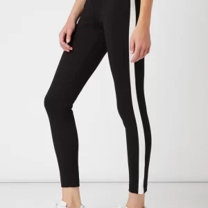 Only Leggings Mit Kontraststreifen – Schwarz 16