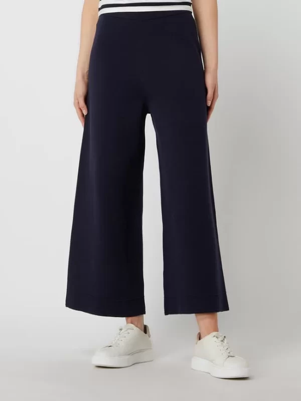 Milano Italy Culotte Aus Baumwolle – Marineblau 5