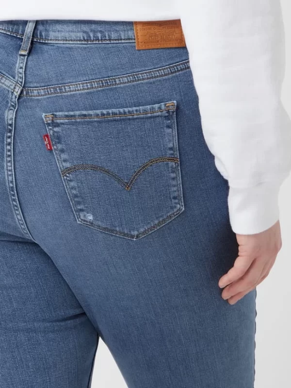 Levi’s® Plus PLUS SIZE Straight Fit High Rise Jeans Mit Stretch-Anteil Modell ‘724™’ – Jeans 4
