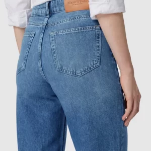 Marc O’Polo Jeans Mit Label-Patch Aus Leder – Hellblau 11