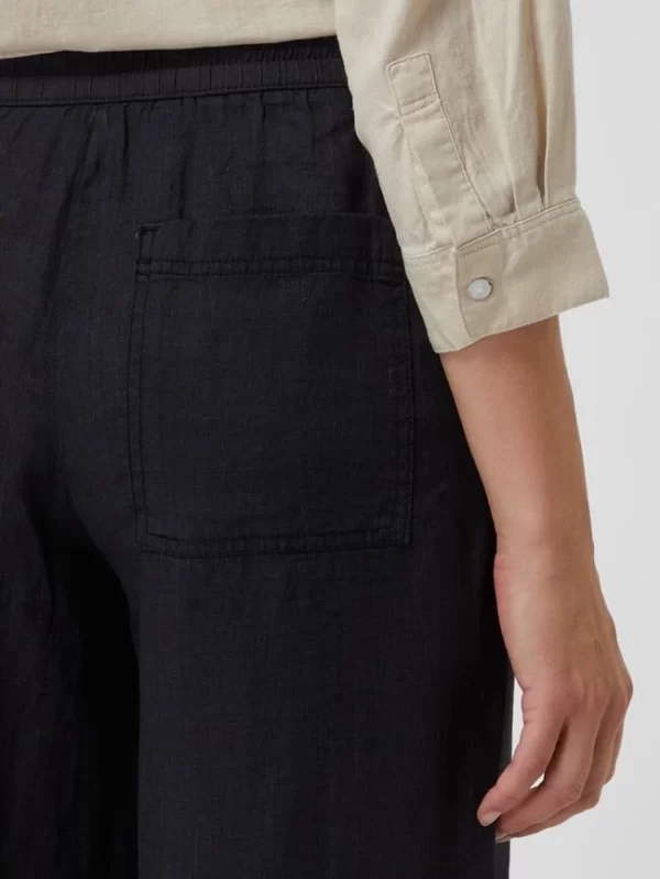 S.Oliver RED LABEL Culotte Aus Leinen – Schwarz 4