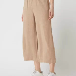 Pieces Culotte Aus Viskose-Leinen-Mix Modell ‚Vinsty‘ – Terrakotta 13