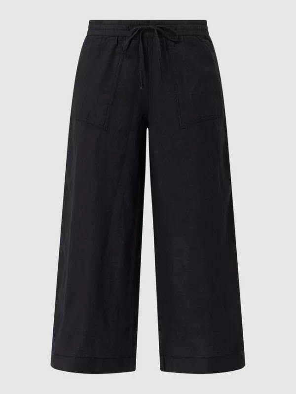 S.Oliver RED LABEL Culotte Aus Leinen – Schwarz 3