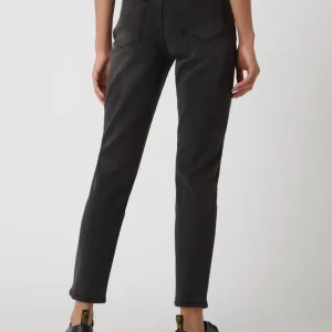 Vila Straight Fit Jeans Mit Stretch-Anteil Modell ‘Stray’ – Schwarz 15
