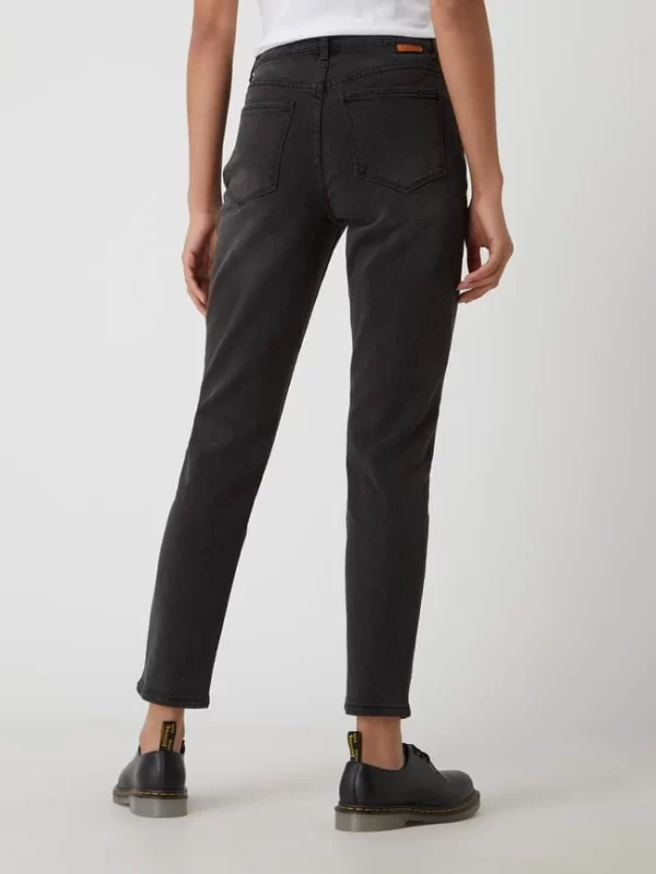Vila Straight Fit Jeans Mit Stretch-Anteil Modell ‘Stray’ – Schwarz 6
