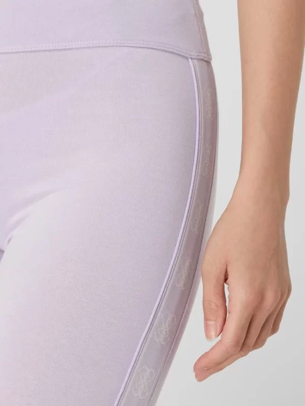 Guess Activewear Leggings Mit Logo-Streifen Modell ‘Doreen’ – Lila 4