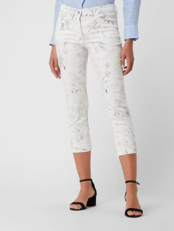 Zerres Caprihose Aus Lyocellmischung Modell ‘Twiggy’ – Weiß 5