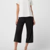 Vila Culotte Aus Modalmischung – Schwarz 17