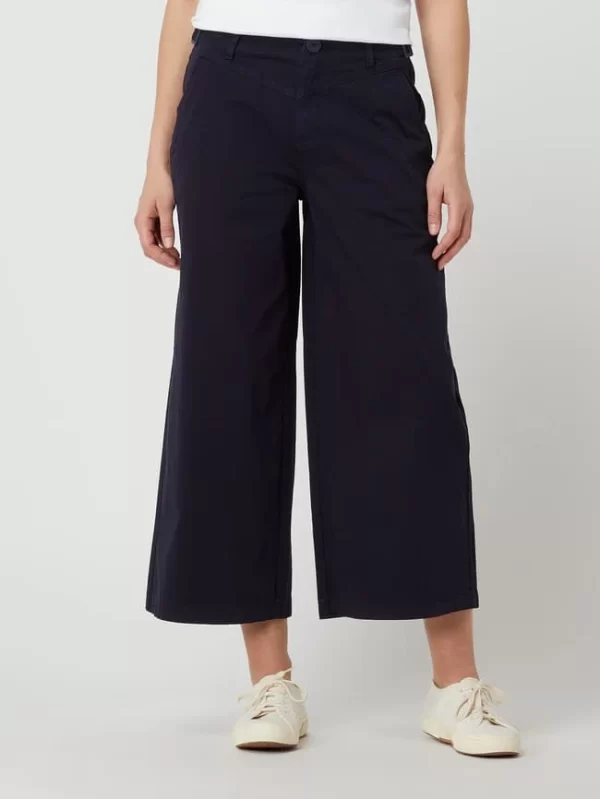 S.Oliver RED LABEL Culotte Mit Stretch-Anteil – Marineblau 5