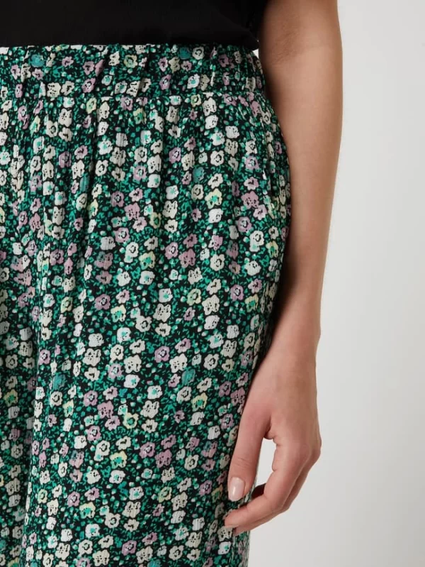 ICHI Culotte Aus Viskose Modell ‚Marrakech‘ – Grün 4