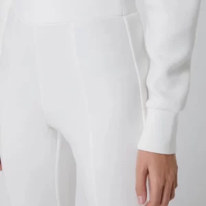 Guess Activewear Flared Leggings Aus Scuba – Weiß 11