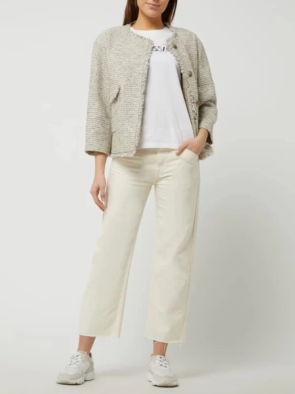 Jake*s Casual Jeans In Gerader Passform Mit Bio-Baumwolle – Beige 1