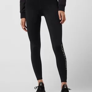 Calvin Klein Performance Sportlegggings Mit Reflektierendem Logo – Schwarz 14