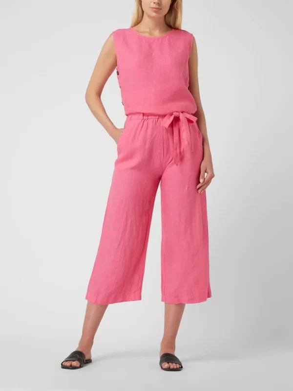 Frieda & Freddies Culotte Aus Leinen – Pink 1