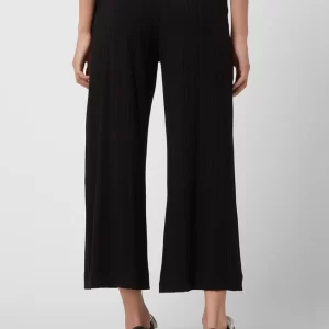 Tom Tailor Culotte Mit Rippenstruktur – Schwarz 15