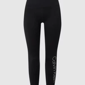 Calvin Klein Performance Sportlegggings Mit Reflektierendem Logo – Schwarz 10