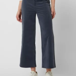 Soaked In Luxury Culotte Aus Feincord Modell ‚Jill‘ – Anthrazit 13