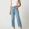 Edc By Esprit Cropped Straight Fit Jeans Mit Stretch-Anteil – Jeans 19
