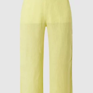 Emily Van Den Bergh Culotte Aus Leinen – Hellgelb 10