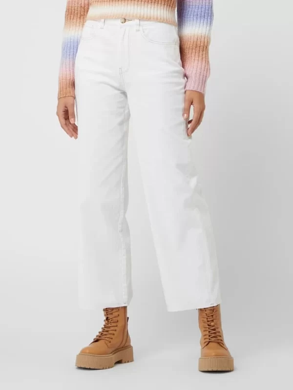 Tom Tailor Denim Culotte Mit Stretch-Anteil – Weiß 5