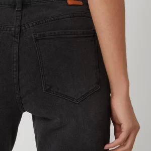 Vila Straight Fit Jeans Mit Stretch-Anteil Modell ‘Stray’ – Schwarz 11