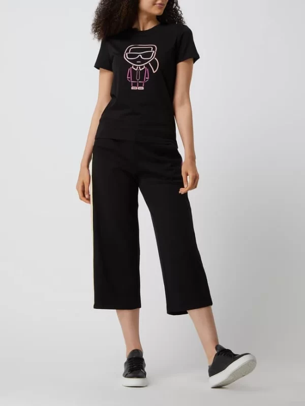 Karl Lagerfeld Culotte Aus Viskosemischung – Schwarz 1