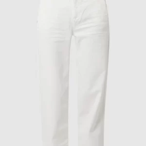 Opus Cropped Jeans Mit Stretch-Anteil Modell ‘Marny’ – Offwhite 9