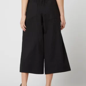 Drykorn Leinenculotte Mit Elastischem Bund Modell ‚Catch‘ – Schwarz 15