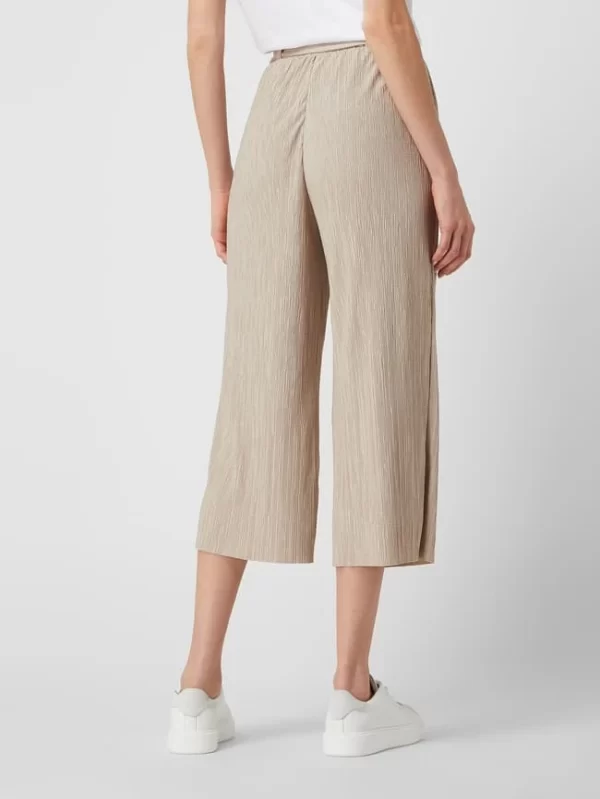 Esprit Culotte Mit Gürtel Zum Binden – Taupe 6