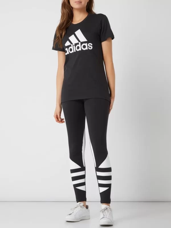 Adidas Originals Leggings Mit Logo-Print – Schwarz 1